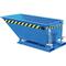 Chip tipping container without rollers, painted/galvanised